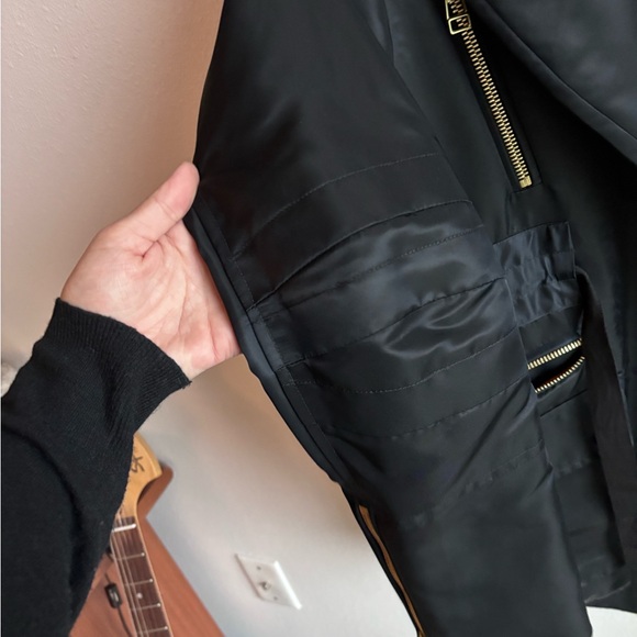 Veronica Beard Nylon Utility Jacket Navy Size 6 - Picture 7 of 7